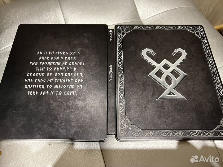 God of war ps4 Стилбук с диском (Коллекционное изд