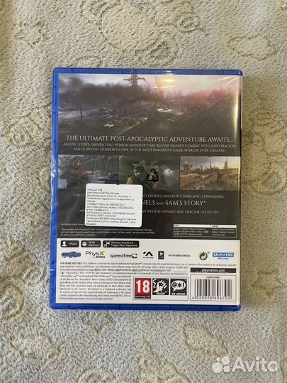 Метро исход ps5 (новый)