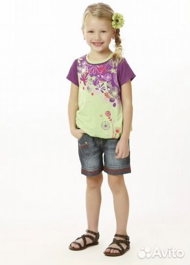 Шорты джинсовые PlayToday - рост 92