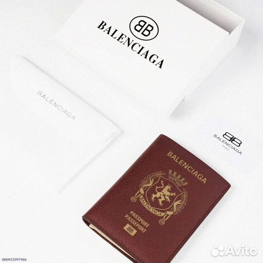 Обложка на паспорт Balenciaga (Арт.27609)