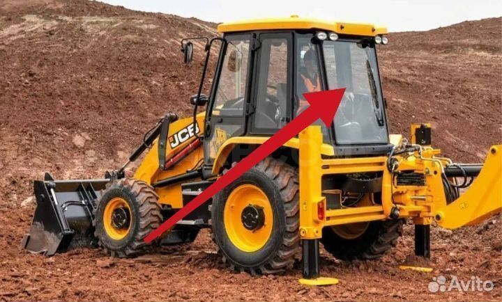 Стекло заднее на JCB 3 cx-4cx India