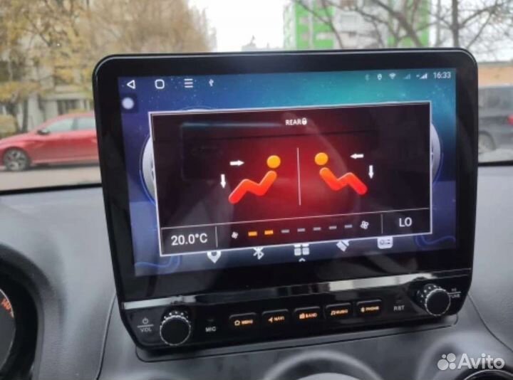 Магнитола android toyota mitsubishi kia 10 дюймов