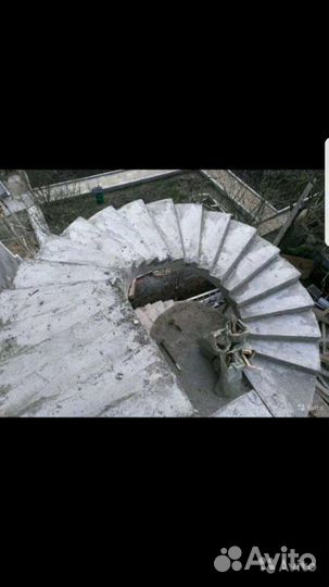 Лестница из бетона