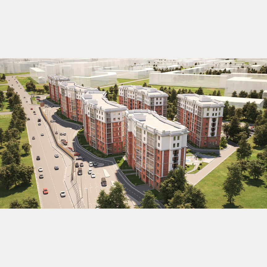 1-к. квартира, 36,6 м², 1/8 эт.