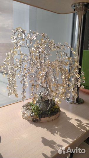 Дерево счастья из цитрина