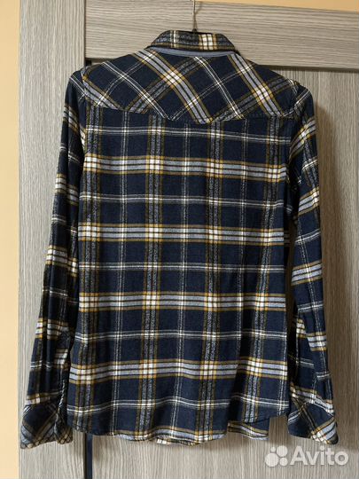 Рубашка в клетку женская