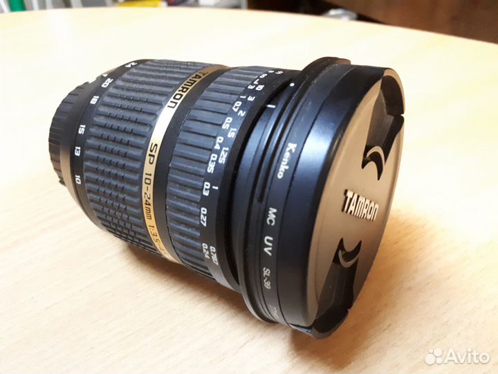 Объектив AF Tamron SP 10-24 + уф фильтр