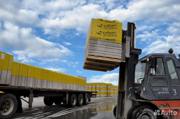 Газоблок 625 x 300 x 250 мм