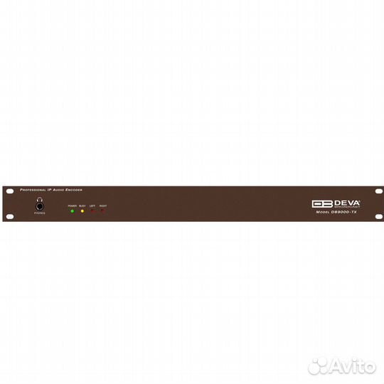 Профессиональный звуковой IP кодер deva Broadcast