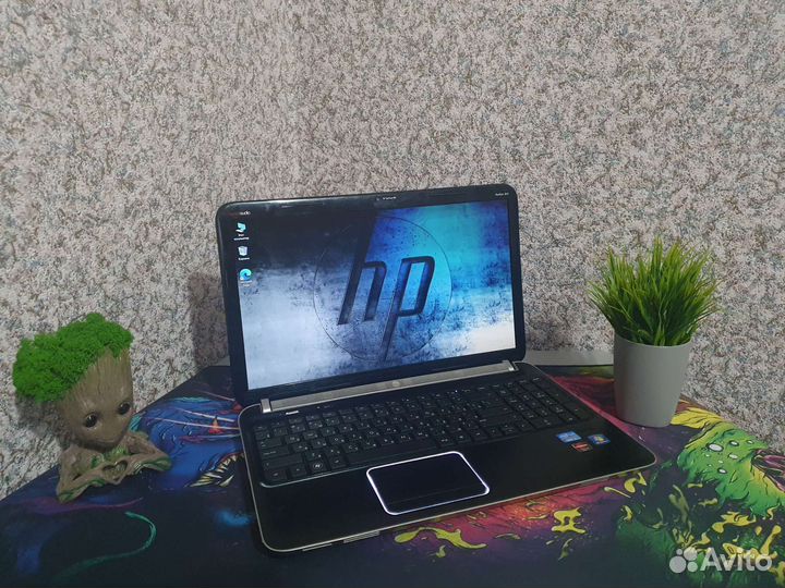 Мощный металлический Hp Core i5 Radeon SSD