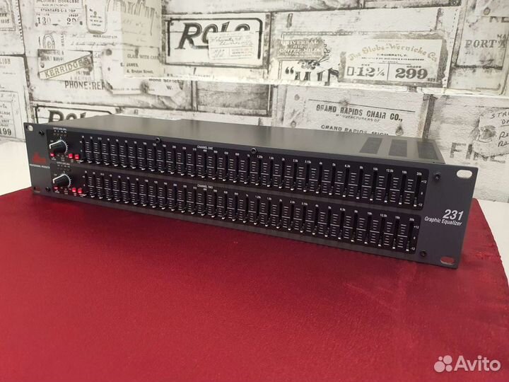 Графический эквалайзер - DBX 231