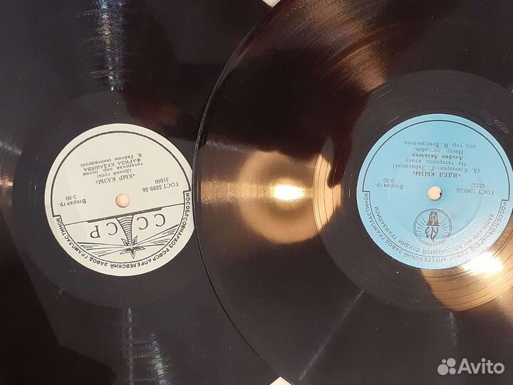 Грампластинки СССР 50 х годов на татарском языке