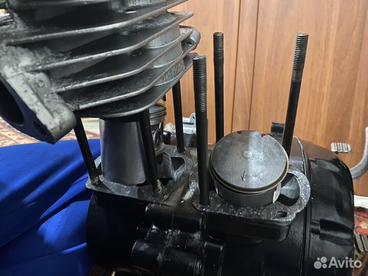 Ремонт иж ю5 под suzuki ts185