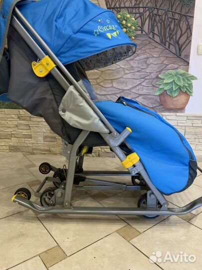 Санки коляска Ника 7