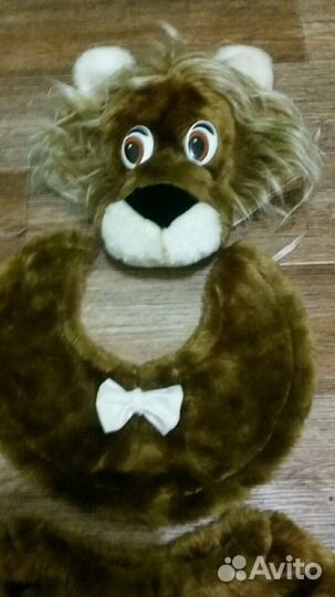 Новогодние костюмы льва и волка