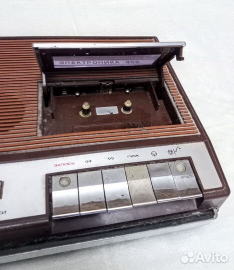 Кассетный магнитофон электроника 302