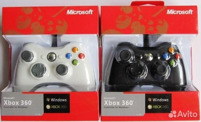 Новый Геймпад/джойстик Xbox 360 и Windows