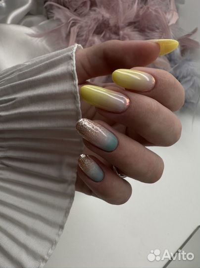 Маникюр, педикюр, наращивание, гель лак