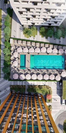 Апартаменты-студия, 28,1 м², 9/21 эт.