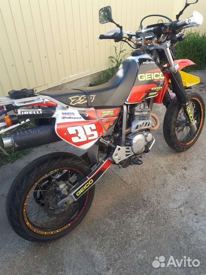 Honda xr250sm супермото