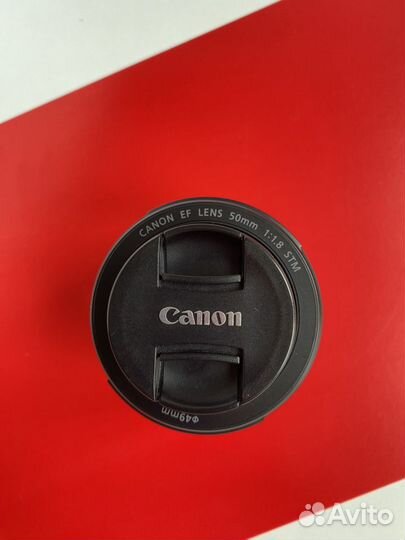 Объектив Canon EF 50mm f/1.8 STM со светофильтрами