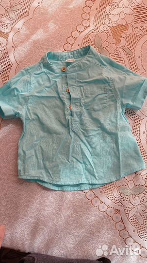 Рубашка для мальчика 68-74