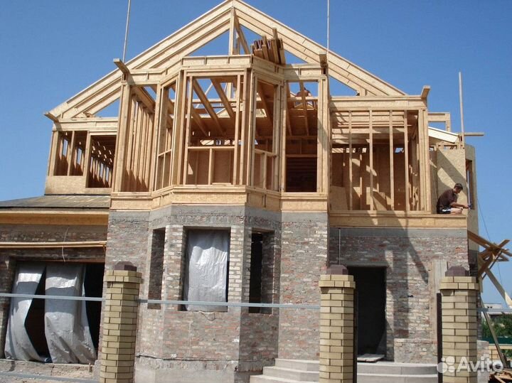 Строительство и реконструкция домов дач бань