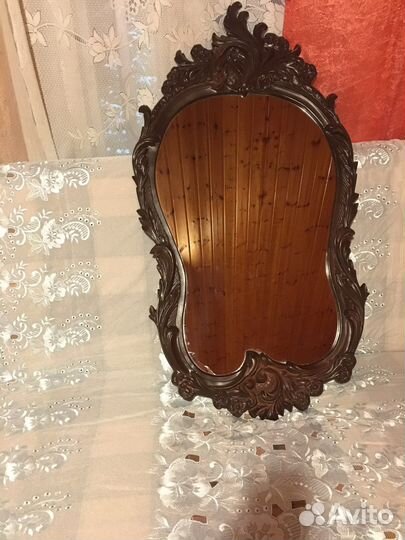 Зеркало старинное в раме