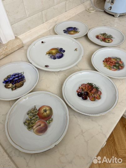 Антикварные тарелки