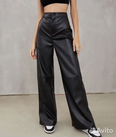 Кожаные брюки feelz