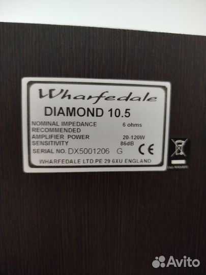Акустика, колонки Wharfedale diamond 10.5