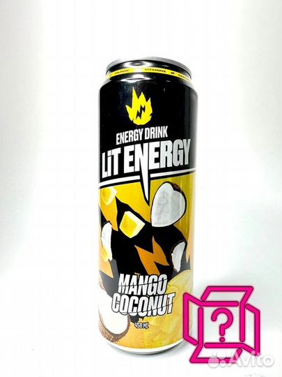 Энергетический напиток Lit Energy Mango Coconut со