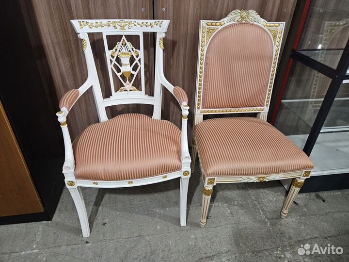 Стулья Барокко Италия, 10шт. Бу