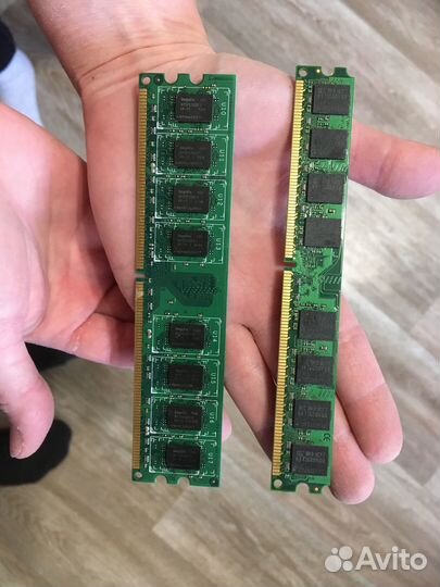 Оперативная память DDR 2 - kingston 2 GB