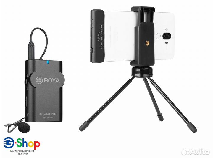 Беспроводной петличный микрофон Boya BY-WM4 PRO-K5