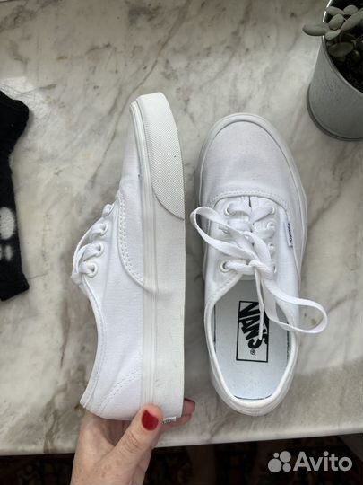Vans 36 белые кеды