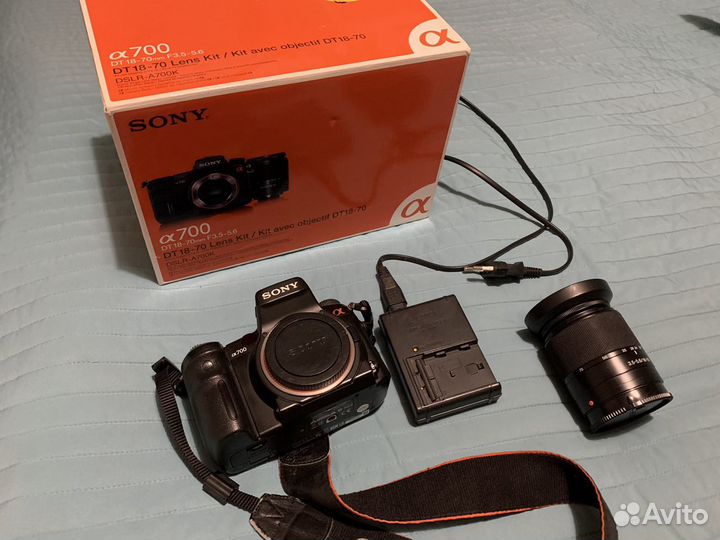 Фотоаппарат Sony Alpha 700 + китовый обектив