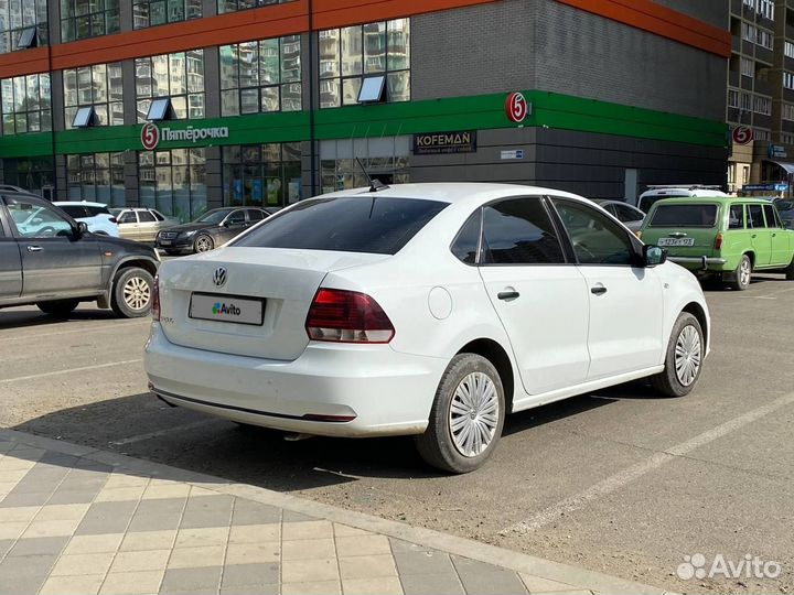 Volkswagen Polo 1.6 МТ, 2018, 270 000 км