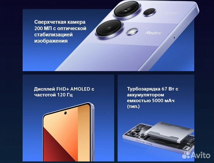 Xiaomi Redmi Note 13 Pro 4G, 12/512 ГБ