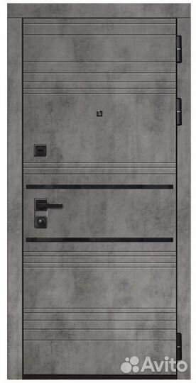 Входные металлические двери с установкой