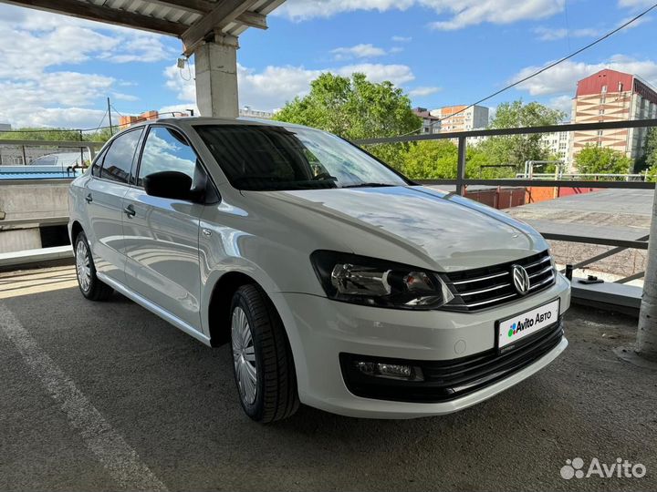 Volkswagen Polo 1.6 AT, 2018, 157 000 км
