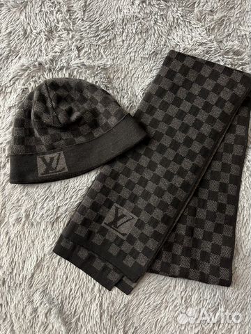 Шапка и Шарф Louis Vuitton Оригинал