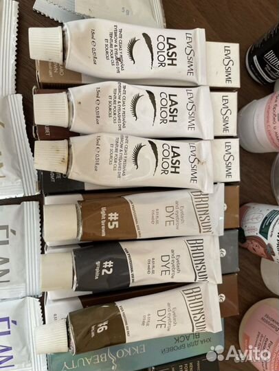 Материалы для бровей