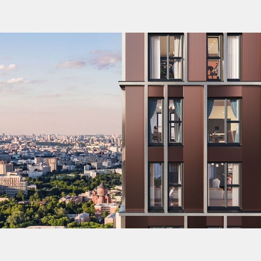 2-к. квартира, 61 м², 22/36 эт.