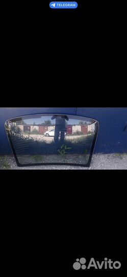 Стекло заднее kia rio 3