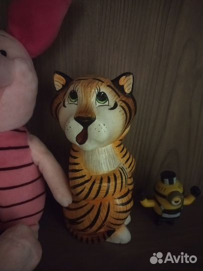 Игрушка Тигр деревянный