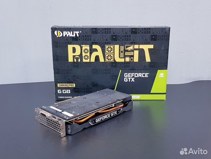 Видеокарта Palit GeForce GTX 1660 super Gaming Pro