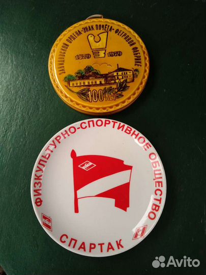 Настенные декоративные тарелки времён СССР