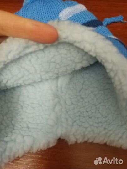 Зимняя шапка на малыша