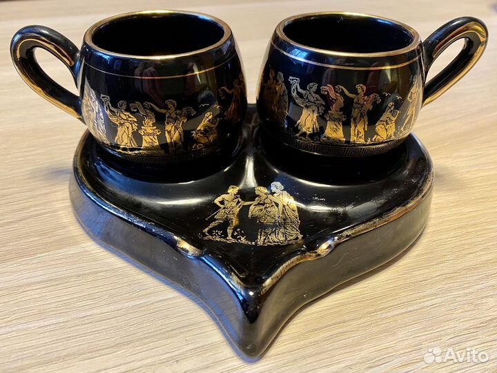 Винтажный кофейный сервиз